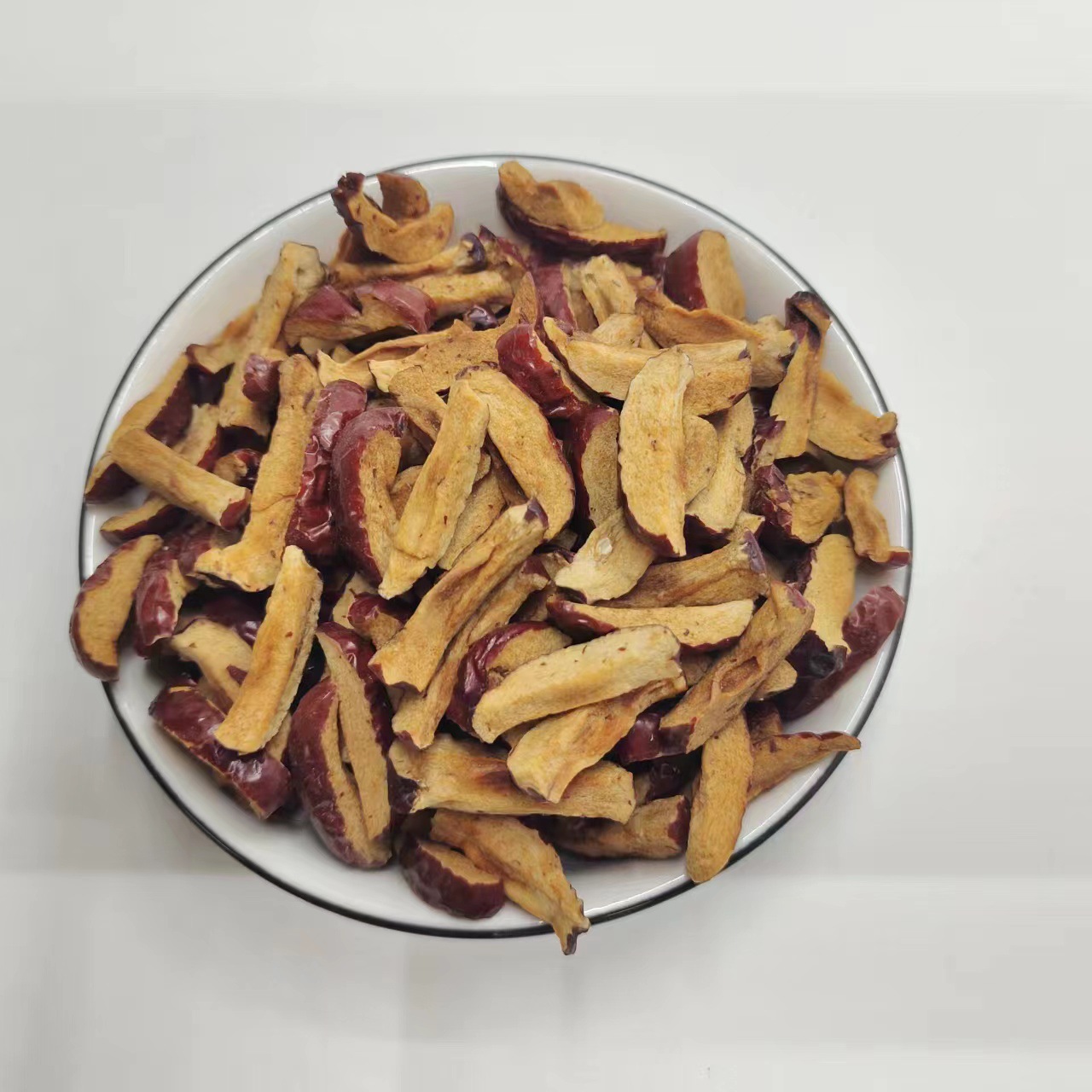 厂家批发新疆红枣丝枣条枣肉干出口枣丝去核直销灰枣馅料食品