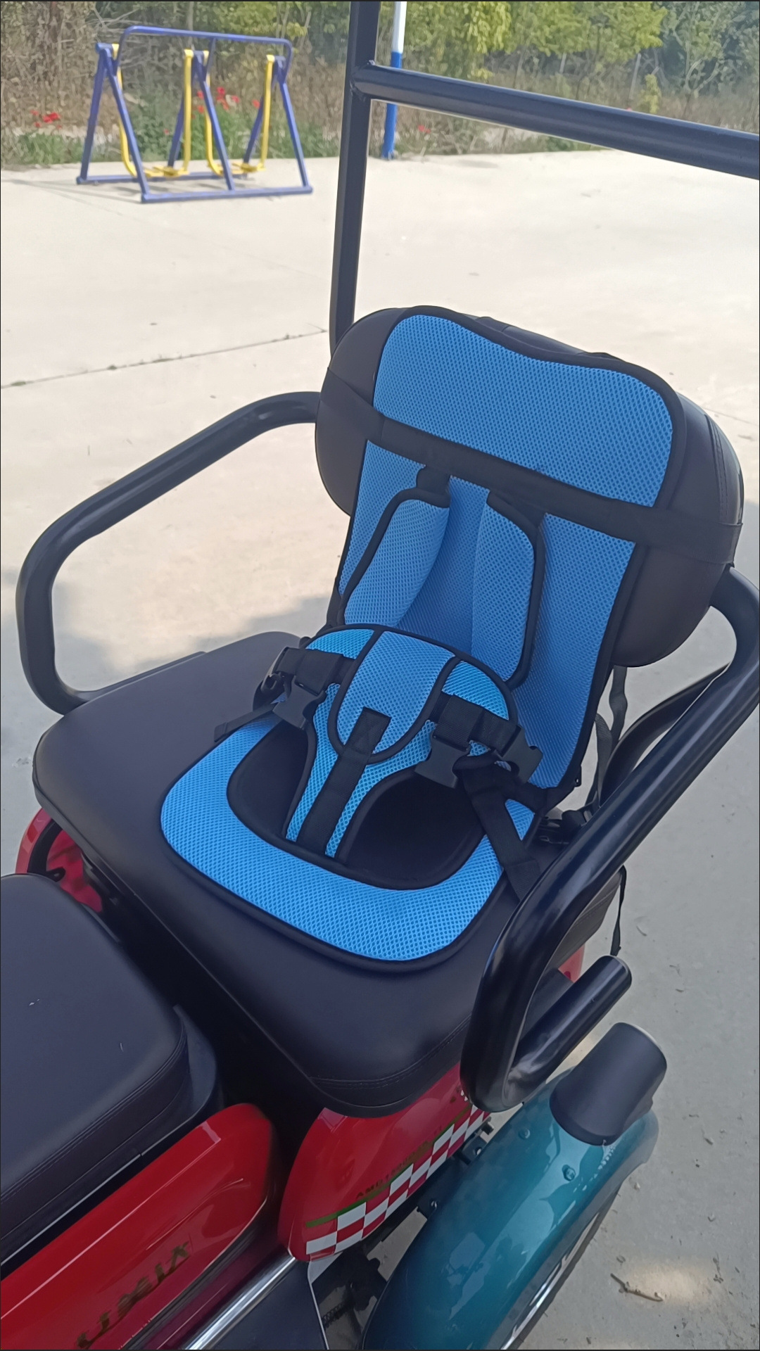 Dining Chair Non-Computer Electric Tricycle Seat Cushion Stroller Stroller Dining Chair Seat Cushion Thickeneded Cotton Cushion