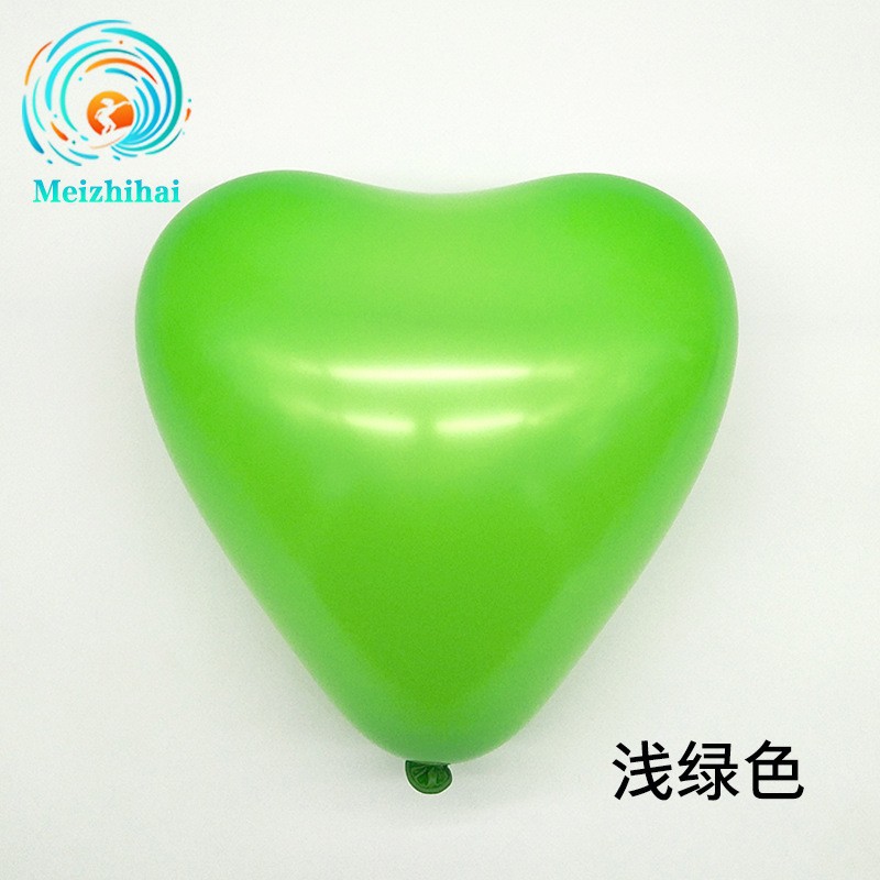 2.2g Matt Macaron Love Balloon Heart Balloon Impresión Decoración de la casa de boda Set de globos de boda