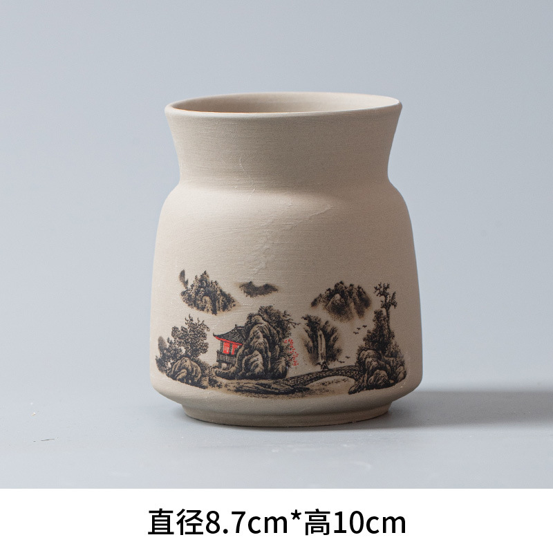 석기 풍경 재회 항아리 본체