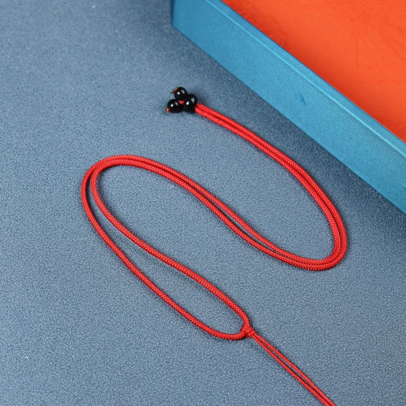 Necklace, woven pendant, emerald strap wax agate
