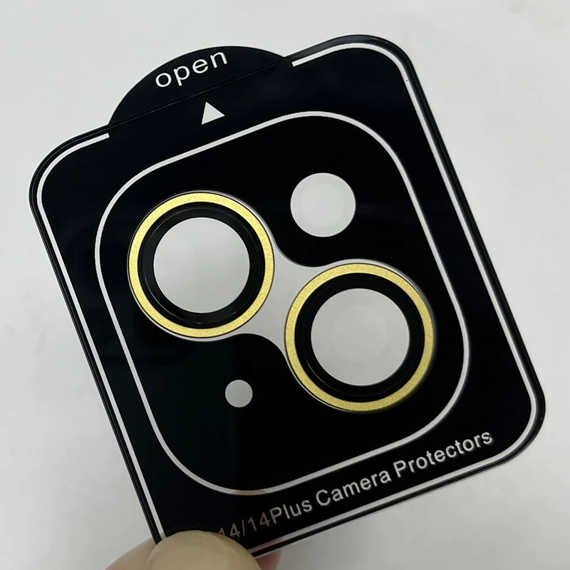 Camera Lens Protector (Apple) iPhone 17 / 17 Pro Max Compatible, Metal Ring, Geolocation Function