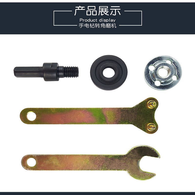 Adaptador para amoladora angular, accesorios de corte y amolado, barra de extensión para taladro