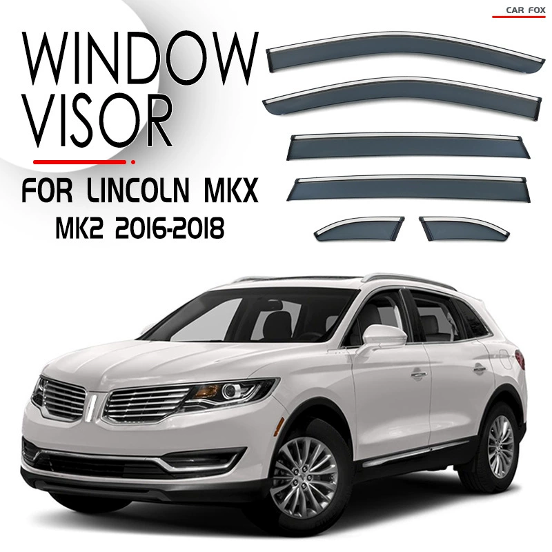 Suitable for Lincoln MKX navigation home windows, sunny rain shields MKX Nautilus Window Visor