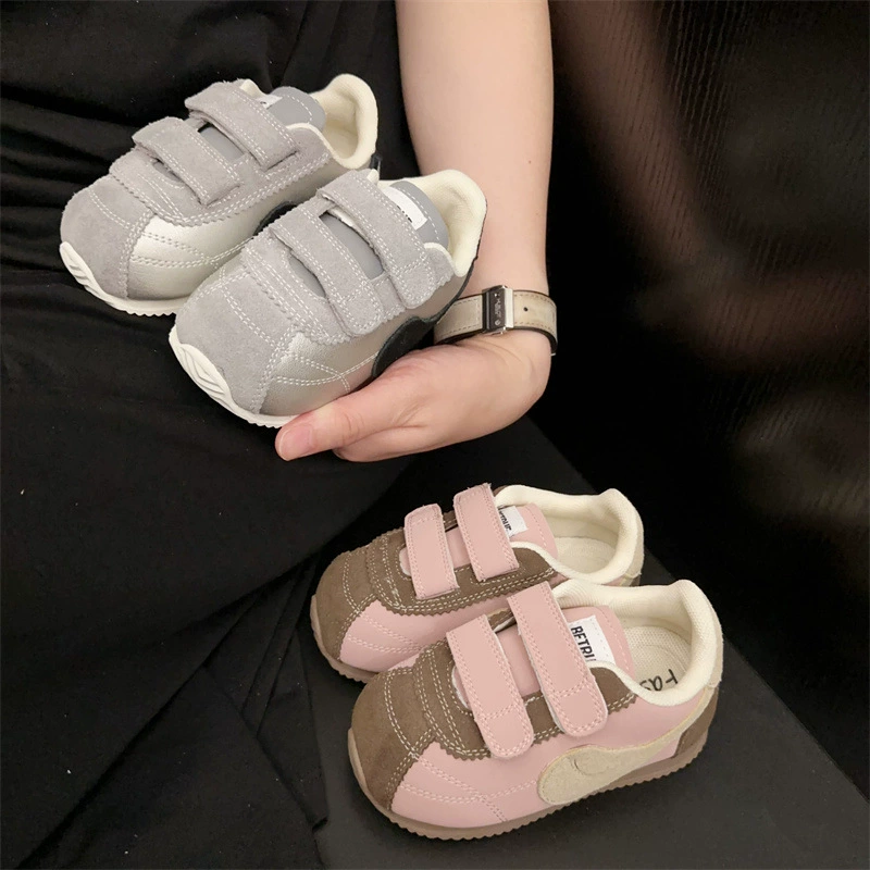 Детская обувь для раннего возраста, спортивная обувь, кроссовки для мужчин и женщин, осень, городской стиль, мягкая подошва, 1-2-3 года