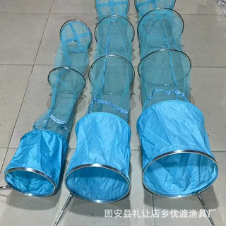鱼护 涂胶渔护铝合金卡边鱼护垂钓用品配件批发