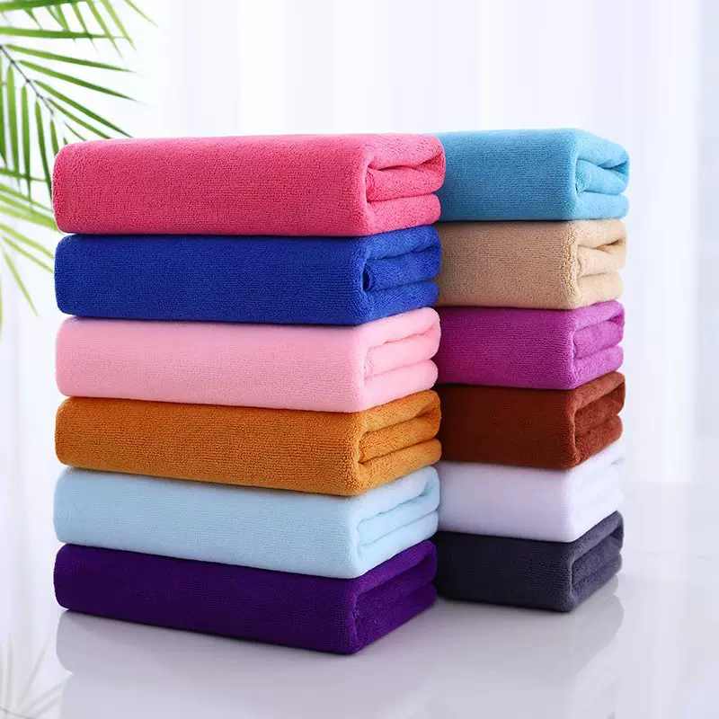 批发吸水毛巾理发店美容院包头巾加厚不易掉毛干爽毛巾可印logo