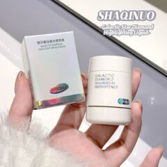 クロスボーダー専用起爆金SHAQINUO銀河星ドリルハイライト液の微光が明るくて潤いがあります。
