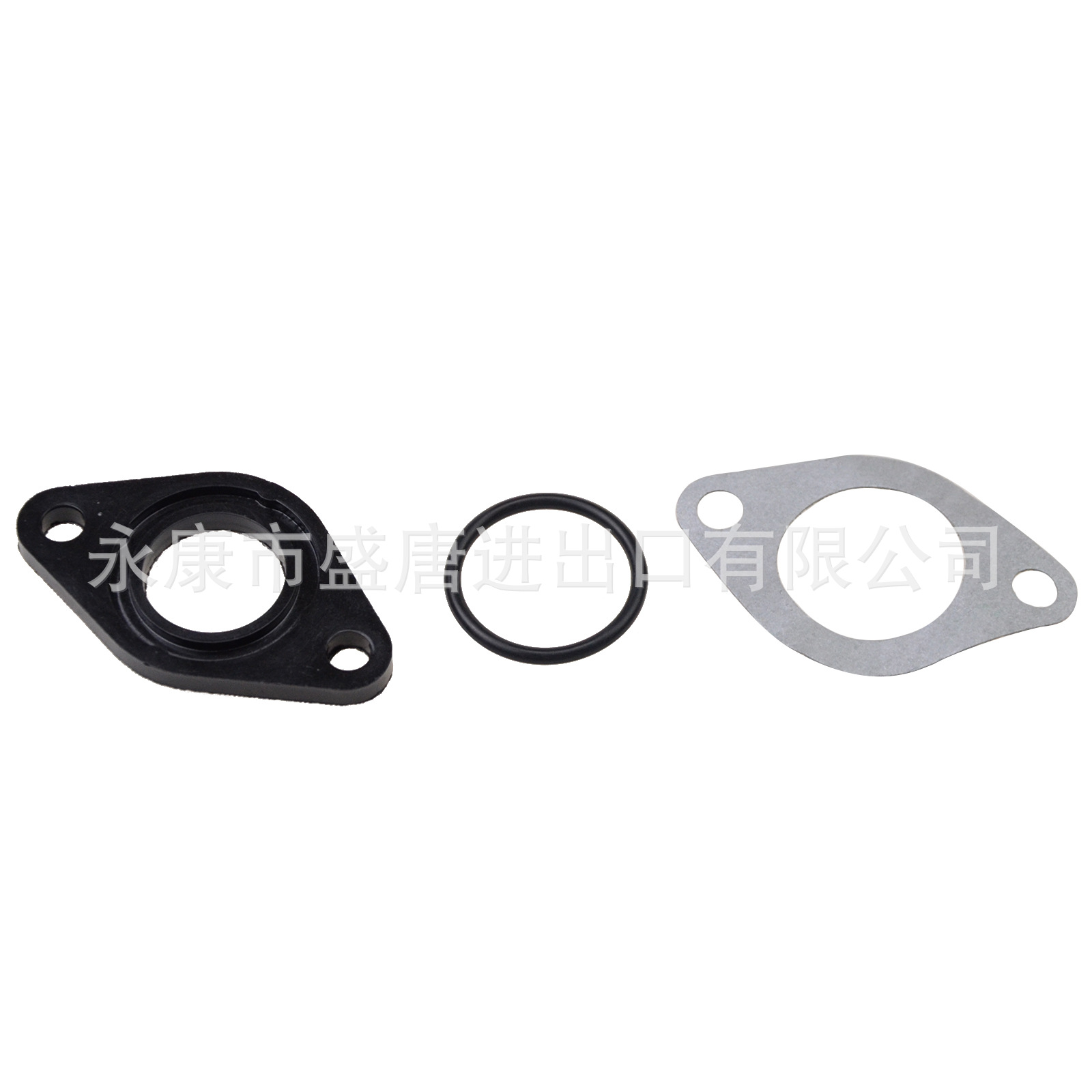 GOOFIT Intake Manifold Bakelite Pad Oil Filter Set for 4-Stroke 50cc-125cc ATV Engine