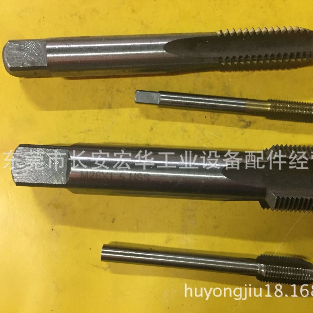 宏华批英制丝攻1/6与1/4与5/16M3/8与1/2-12美制1/2-13丝攻5/8-11