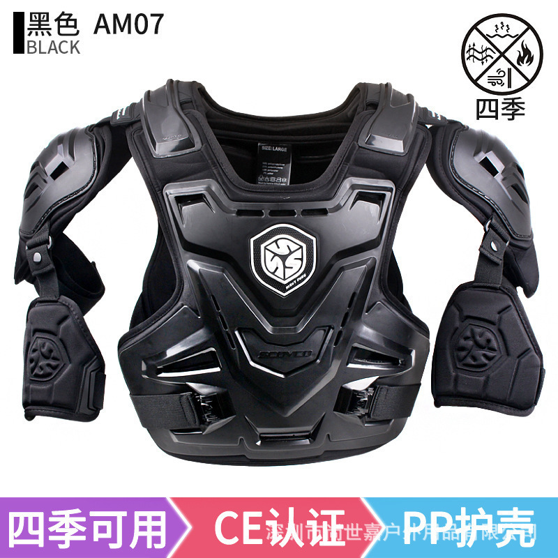 Scoyco Saiyu Off-Road Motorcycle Armor Clothing Men's Protective Anti-Fall Rider Equipment Armor Vest Four-Season Equipment