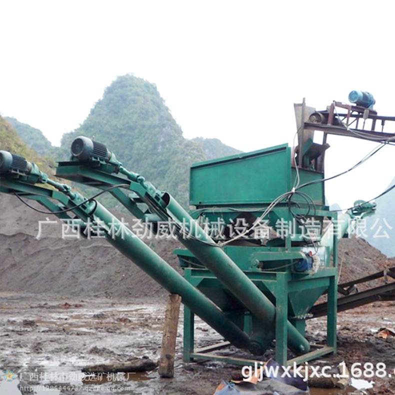 强磁湿式磁选机 强磁水选机  桂林灌阳选矿机械选矿设备