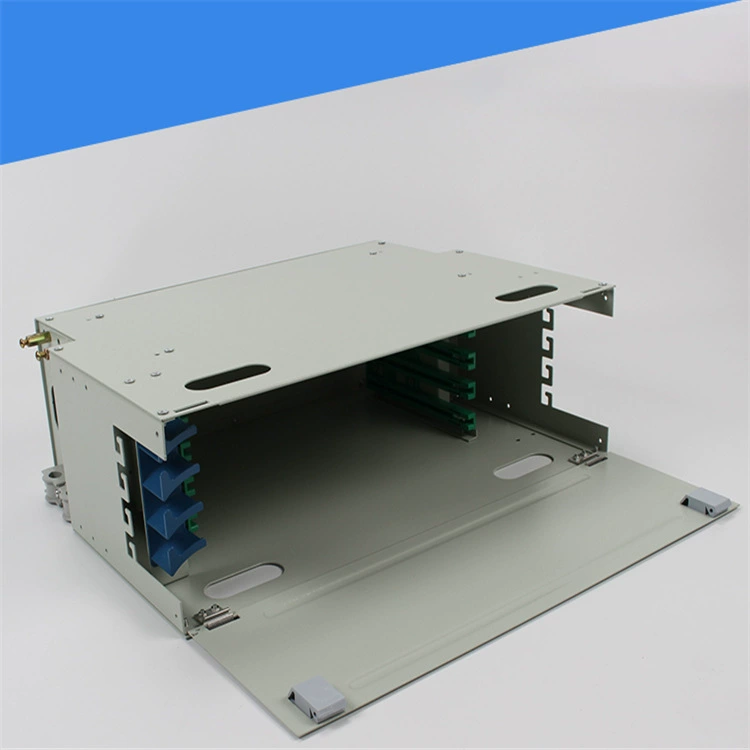 ODF распределительная коробка для оптоволокна 48-портовый лоток для оптоволокна компьютерная комната терминальная коробка для оптоволокна ODF блок пустая коробка оптом