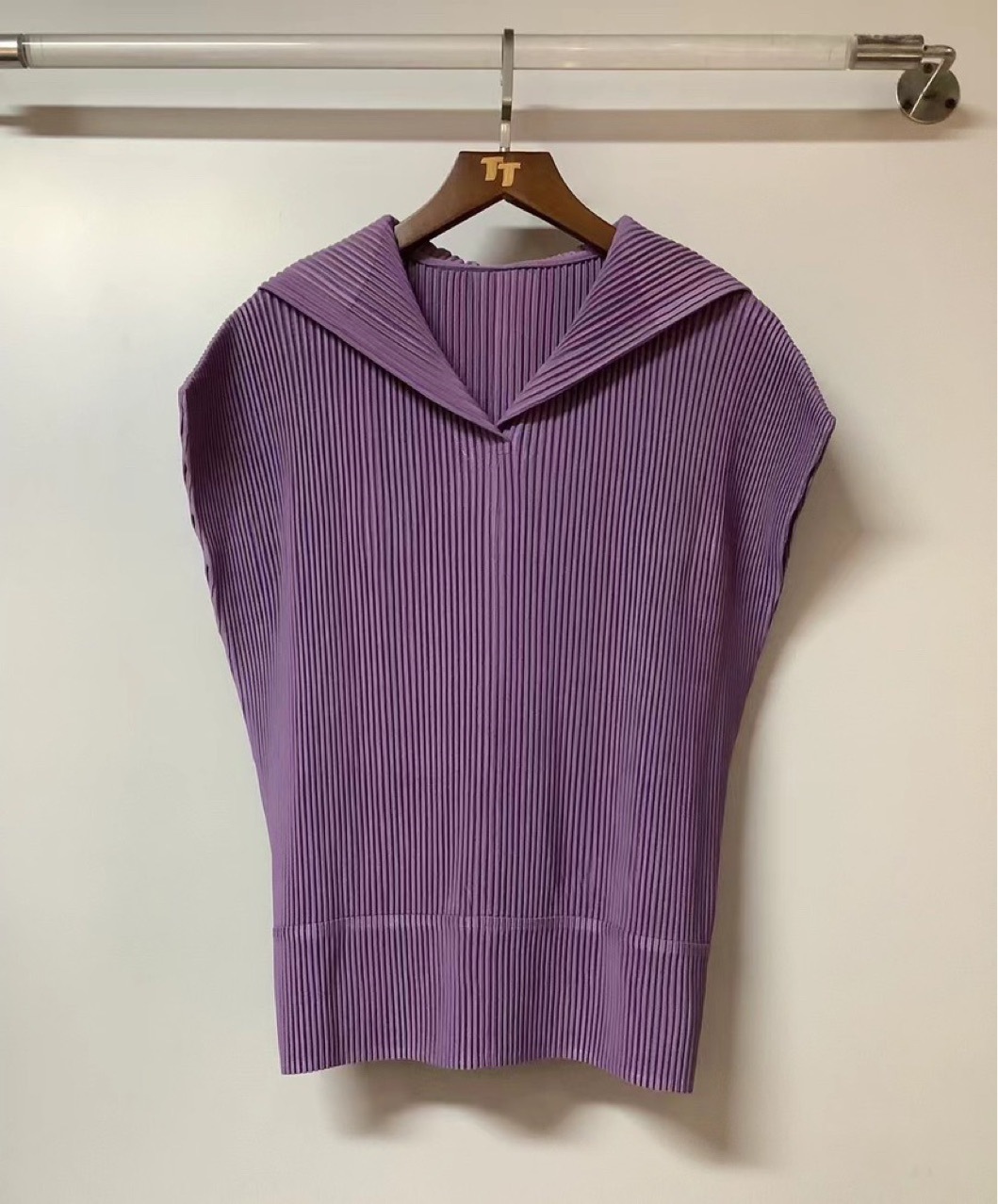 休闲时尚通勤舒适百搭洋气翻领显瘦上衣坠感褶皱上衣