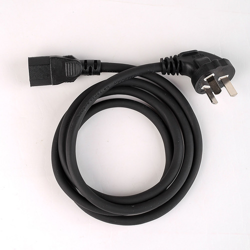 Xindatai power cord computer host monitor all-copper power cord rice cooker printer three-hole power cord