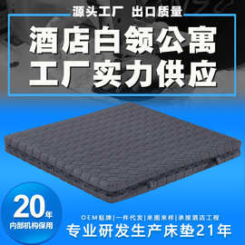 佛山家具席梦思床垫子公寓宿舍3d纤维成人1.8m可折厚舒适可折叠3D