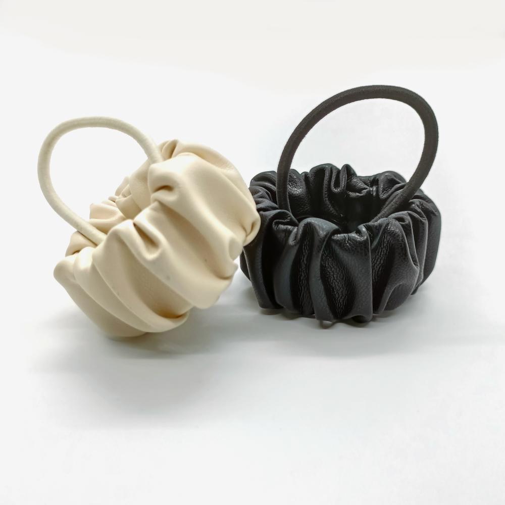 PT220401皮革波浪皱褶发束-IMG2022040707