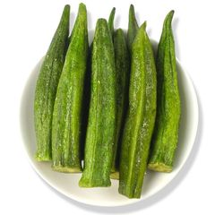 乾燥オクラすぐに食べられる果物と野菜のクリスピースナック野菜のクリスプ栄養価が高く美味しいvf子供妊婦インターネットセレブ脱水スナック卸売