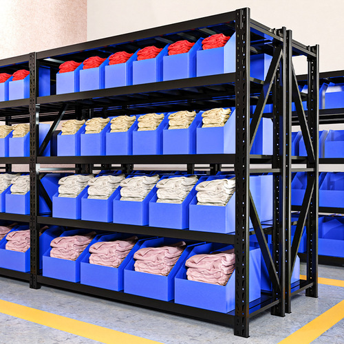 Shelf slanted corner cardboard storage box multifunctional classification e-commerce warehouse parts material wear-resistant hollow board warehouse box 