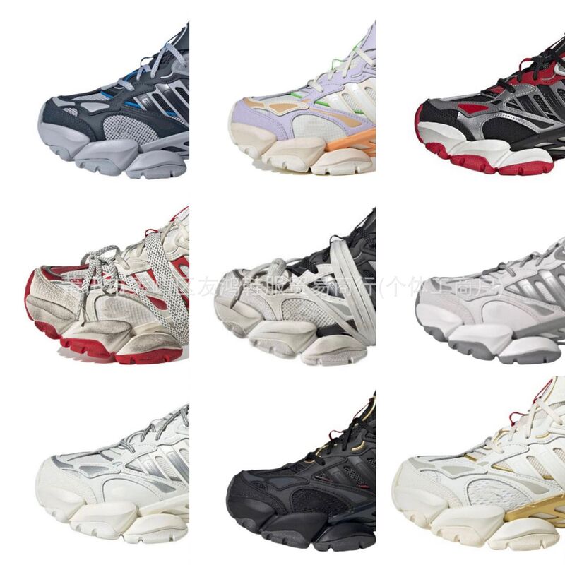 Putian Ventoxlgdeuxe Mecha Shoes for Men and Women Thick-Soled Height-Increasing Platform Sports Running Shoes Trendyy Dad Shoes