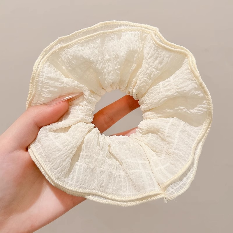 Estilo pastoral francés, diadema de intestino grueso, accesorios para el cabello dulce de alta calidad para mujer, cuerda para la cabeza, nueva cuerda para el cabello de todo fósforo, banda elástica alta