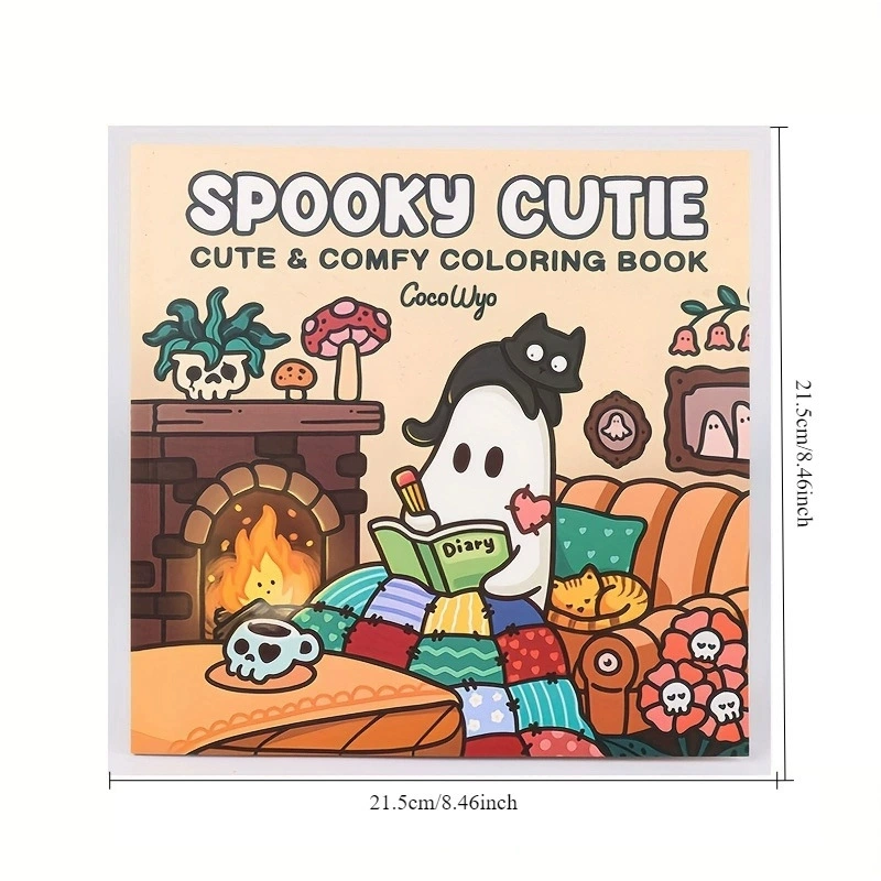 Comdy Days Детская раскраска, Серия милого крокодила, раскраска-граффити оптом