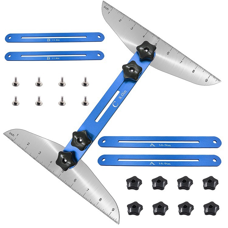 新款楼梯尺 多功能折叠尺 家居工具 Stair Tread Gauge