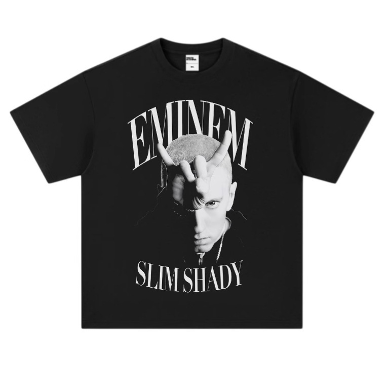 Eminem Eminem Flower Can Be Beautiful Vintage Short-Sleeved Rapper Rap Rock T-Shirt Eminem Eminem Flower Can Be Beautiful Vintage Short-Sleeved Rapper Rap Rock T-Shirt