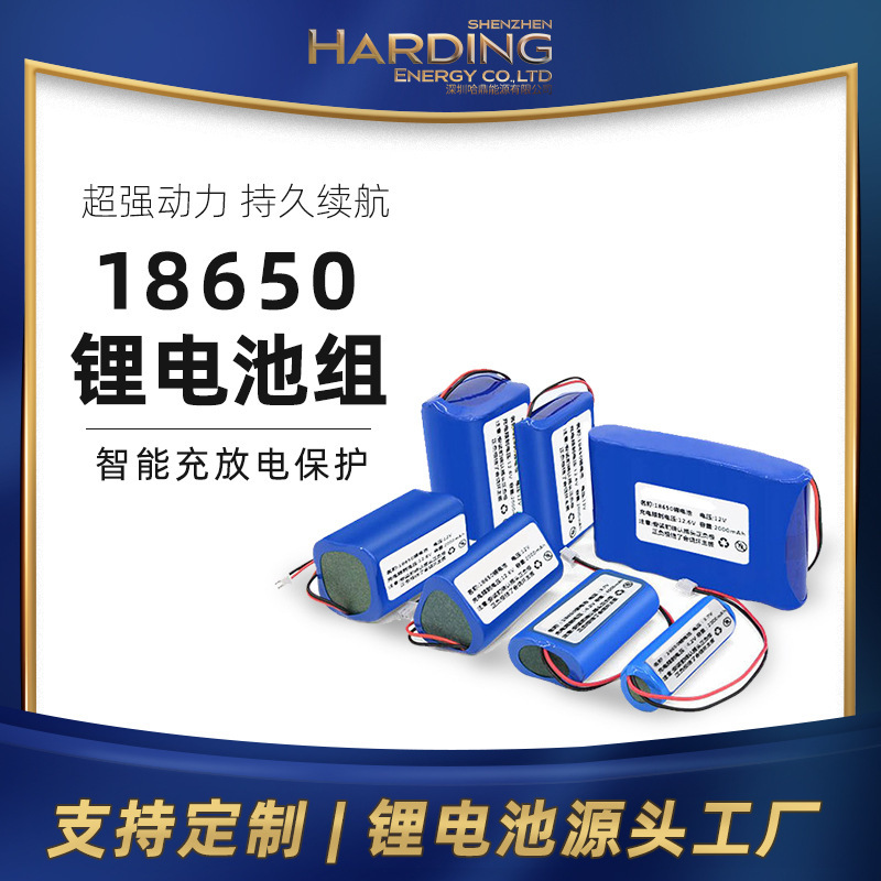 Factory Customized Lithium Battery Pack Can Be Used for Fan, Camping Light, Power Bank, Humidifier Battery, Lithium Iron Phosphate Power Supply
