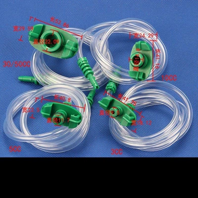 Yapışqan paylayıcı adapterlər, Transparent American-style dispensing adapter