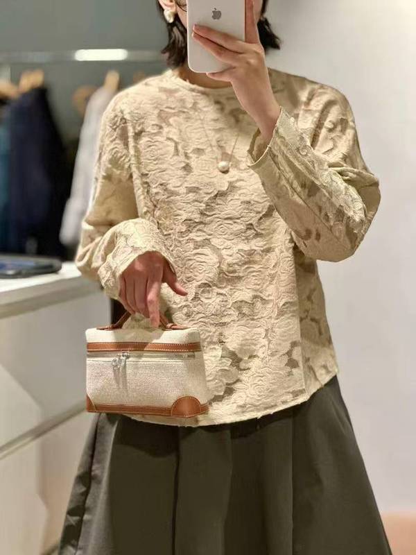 南油批发2025年夏季新款 剪花工艺棉感小清新上衣衬衫 面料棉人丝|undefined
