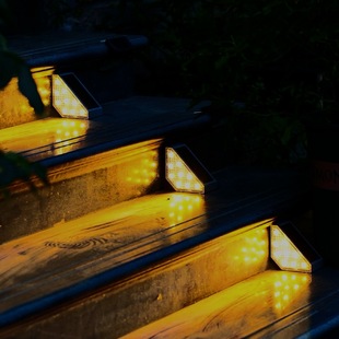 Solar Stair Highlight LED Step Light Outdoor Waterproof Step Light Courtyard Foot Light Led Light Trail Light
