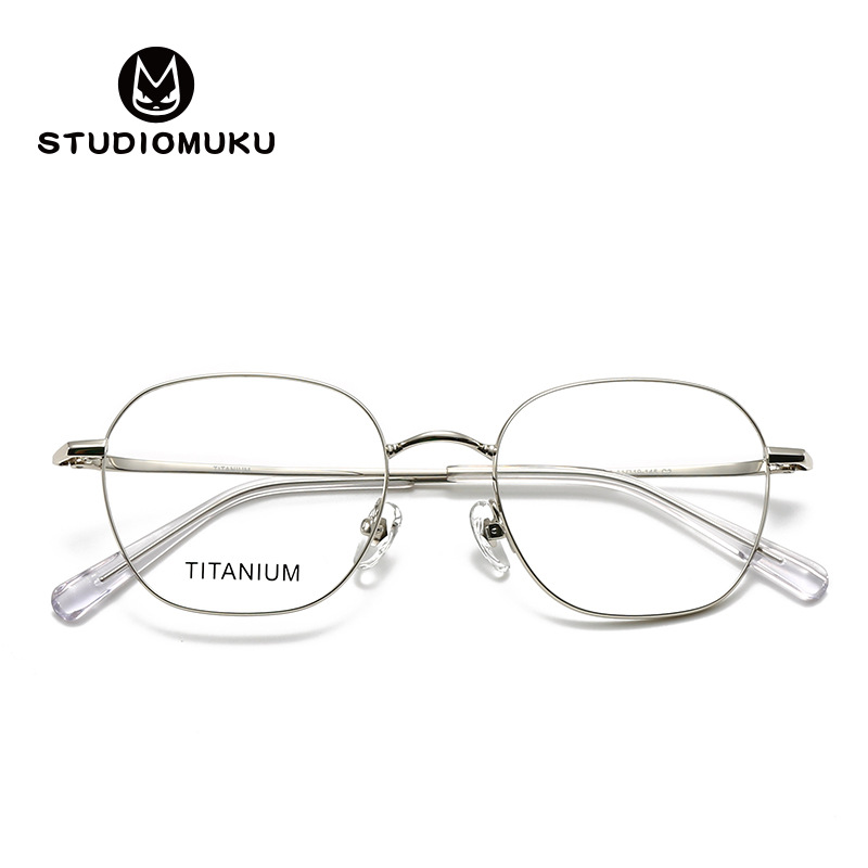 Gafas de madera STUDIOMUKU, ambiente exquisito, monturas de gafas ovaladas, que se sienten buenas para hacer una fortuna