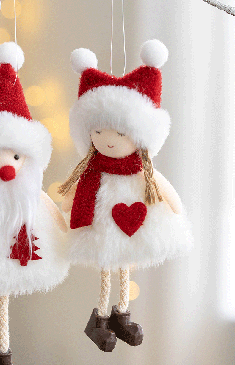 Christmas Christmas Doll Cloth Party Hanging Ornaments 1 Piece display picture 3