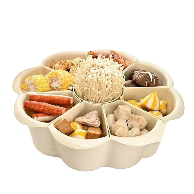 格別回転鍋野菜盛り合わせ二重洗面器水たまりかご創意多機能おかずおかずおかず家庭用|undefined