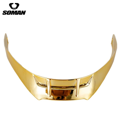 955-S Personalized DIY with – Dəbilqə (Kaska) aksesuarları - electroplated-gold
