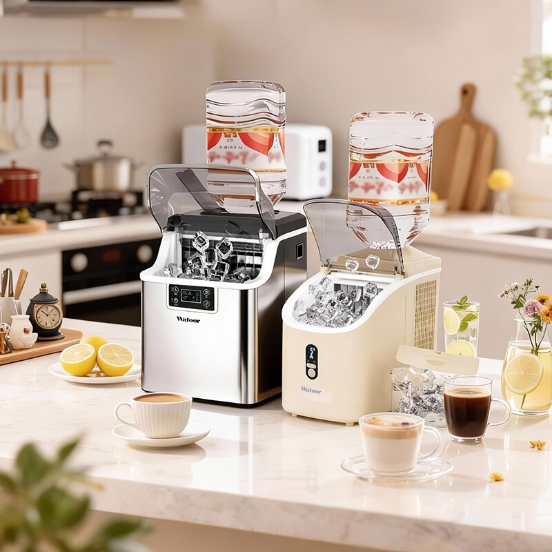 Ice maker for home use, small cube ice machine for milk tea shops, commercial use, bars, dormitories, mini coffee carts, equipment for cross-border trade Ice maker for home use, small cube ice machine for milk tea shops, commercial use, bars, dormitories, mini coffee carts, equipment for cross-border trade