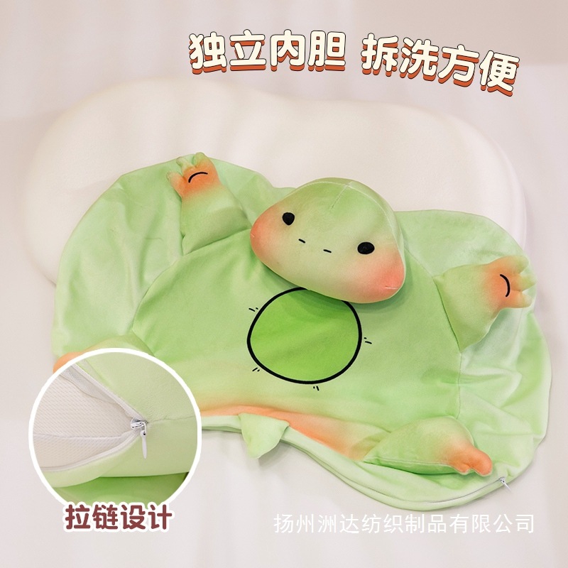 Almohada Viscoelástica de Peluche con Forma de Animal Desmontable para Dormitorio y Oficina image 5