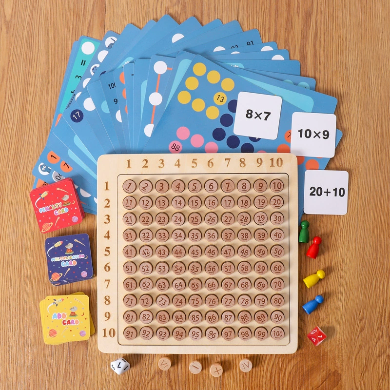 Настольная игра для обучения математике, игрушка