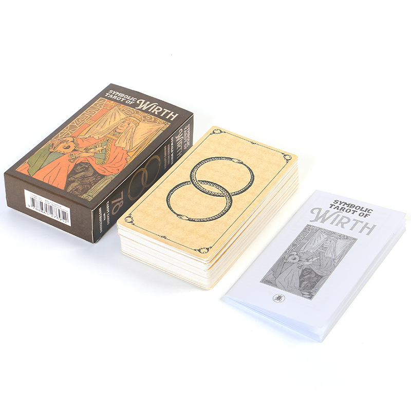 Symbolic Tarot Of Wirth Oracle Cards For Party Games And Divination_voghion.com