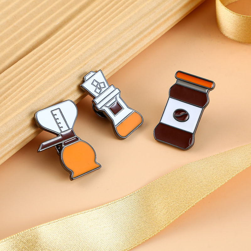 Enamel Design Classic Style Style Classic Style Pin Printing Alloy Enamel Unisex Brooches