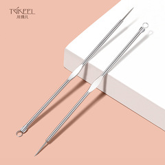 Chuanqi'er Double-ended Acne Acne Needle, Acne Picking Needle, Blackhead Removal Beauty Tool, Stainless Steel Acne Needle Wholesale