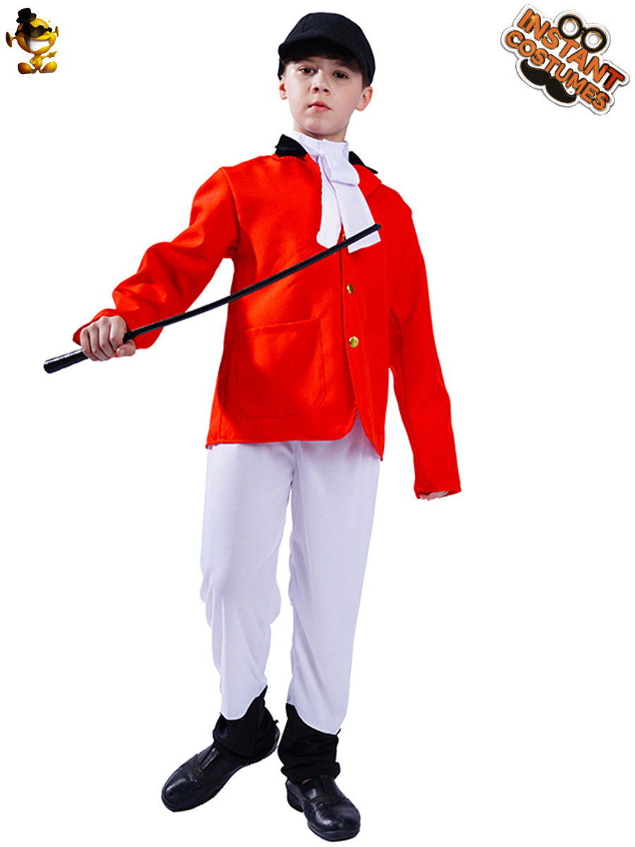 Nuevo traje de Carreras de Caballos uniforme de los niños etapa de cosplay traje de rendimiento traje de la mascarada juego de rol