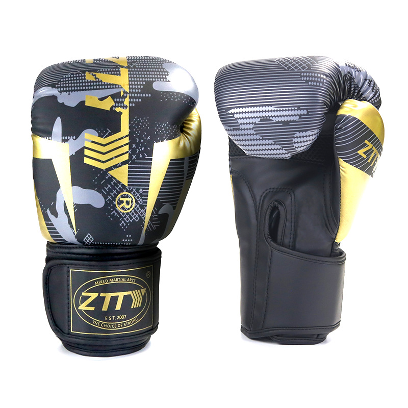 En stock al por mayor guantes de boxeo para adultos niños combates profesionales Muay Thai entrenamiento saco de boxeo guantes de boxeo Sanda guantes de boxeo