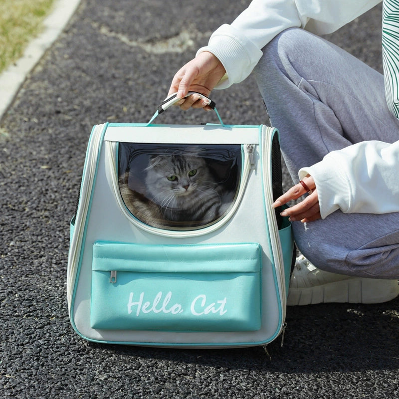 Кошачья сумка удобна, большое пространство пористая дышащая домашняя сумка