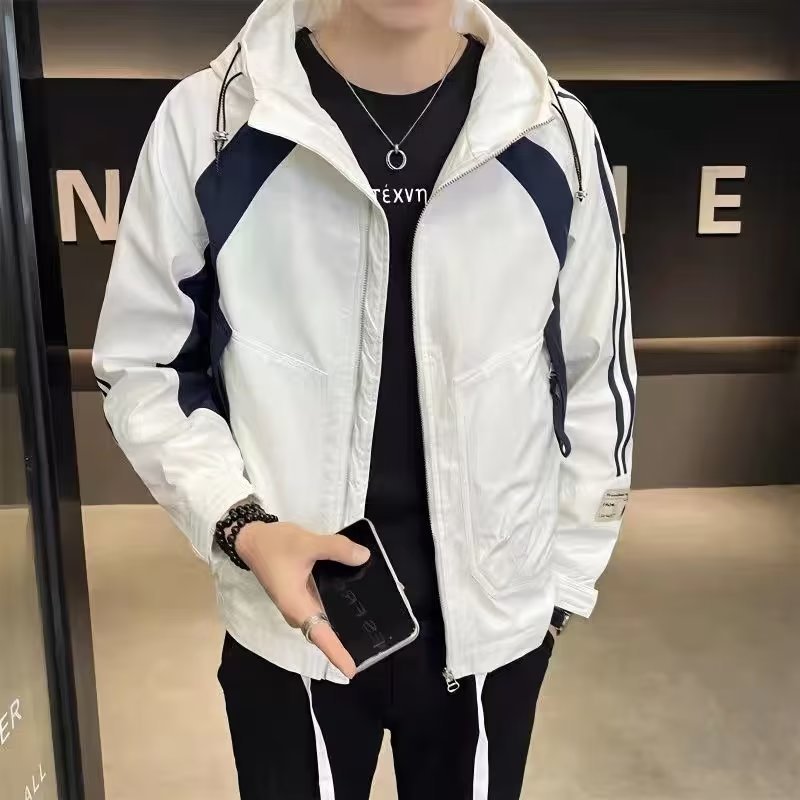 Men's Hooded Assault Jacket - Versatile Casual Workwear Style_voghion.com