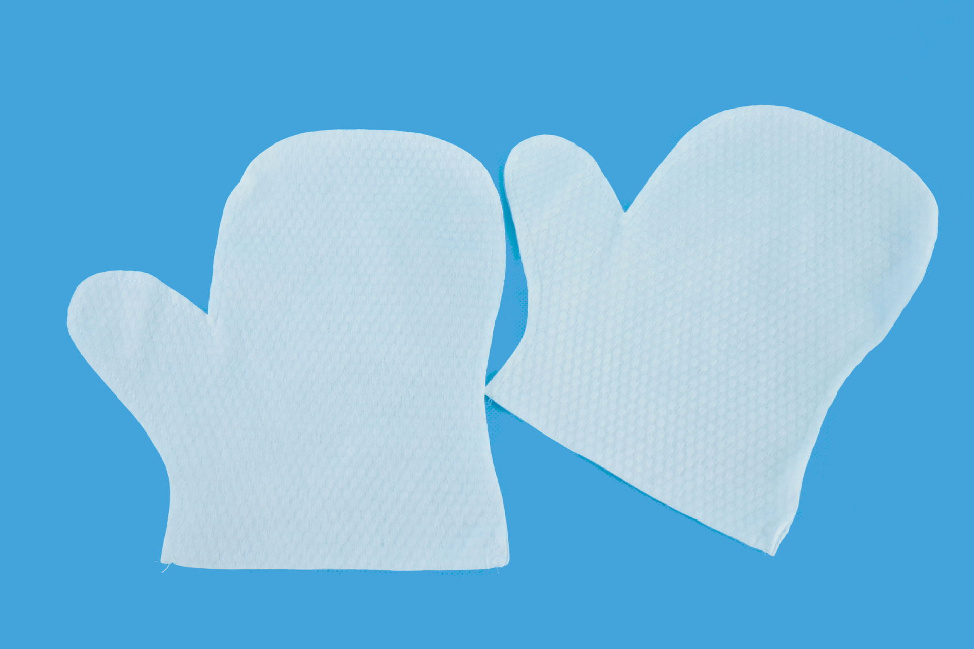 医用白色大拇指手套