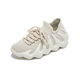 Couple's Ins Breathable Socks Shoes Women's 2024 Summer New Korean Style Flying Woven Small Long Bag Running Men's Casual Shoes 450