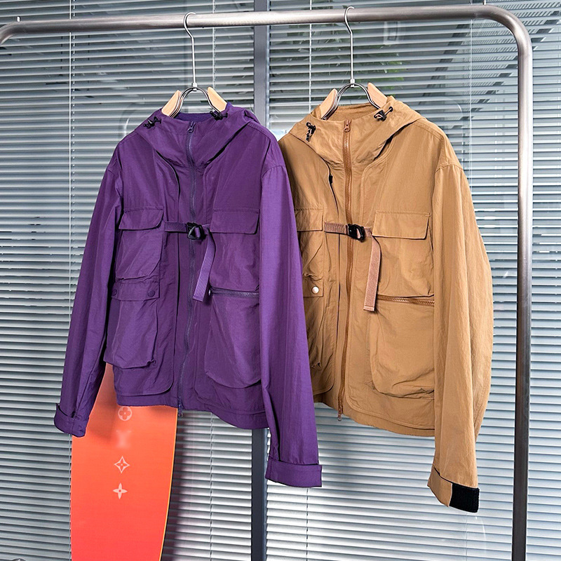 2026 Outdoor Leisure Camping Jacket Two-Piece Set Two-In-One Windproof and Waterproof Hooded Workwear Jacket Jacket