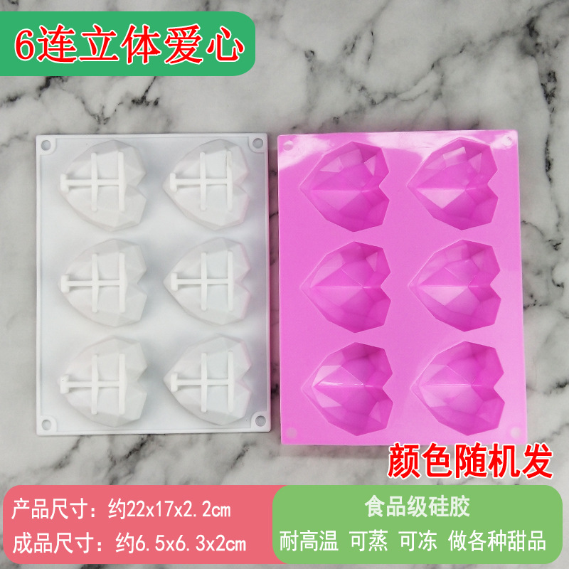 Molde de silicona para pudín gelatina chocolate y jabón DIY